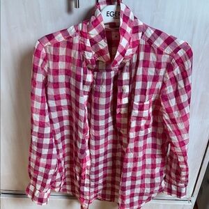 Pilcro checkered Pink shades Shirt